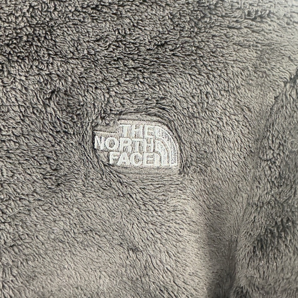 The North Face Osito Jacket Womens Medium Black Oso Soft Fleece Full Zipper Logo - Picture 13 of 13